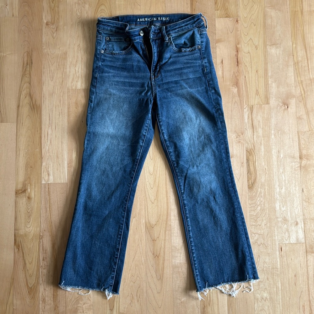 Cropped flare, American Eagle jeans
